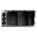 Top View of the Bashsea Smart Series SMS-3618 Aquarium Sump in Black