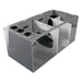 Front View of the Bashsea Smart Series SMS-3618 Aquarium Sump in White