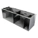 Front View of the Bashsea Smart Series SMS-4815 Aquarium Sump in Black