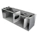 Front View of the Bashsea Smart Series SMS-4815 Aquarium Sump in White