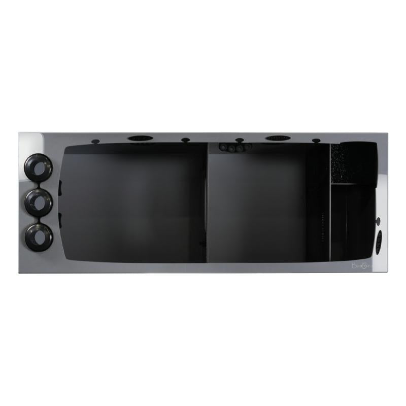 Top View of the Bashsea Smart Series SMS-4818 Aquarium Sump in Black