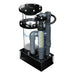 Side view of the Bashsea Twisted Skimmer 6-24 aquarium protein skimmer in white