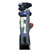 Side view of the Bashsea Twisted Skimmer 6-30 aquarium protein skimmer in blue