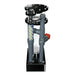 Side view of the Bashsea Twisted Skimmer 8-30 aquarium protein skimmer in white
