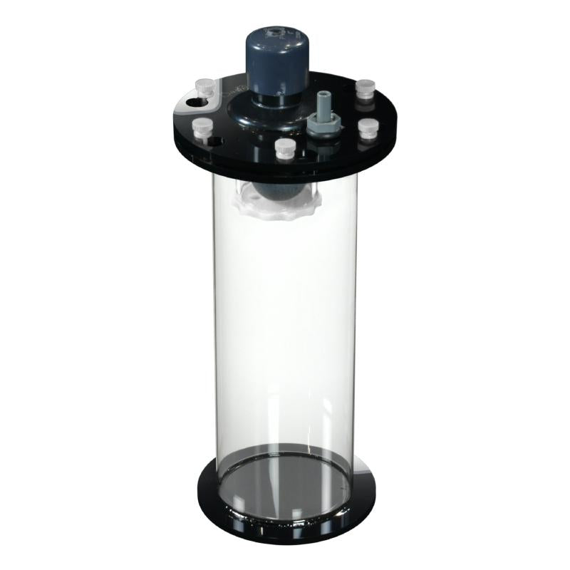 Side view of the Waste Collector 4-12 Protein Skimmer Collection Cup Reservoir in white